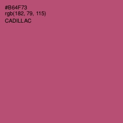 #B64F73 - Cadillac Color Image