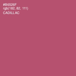 #B6526F - Cadillac Color Image