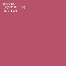 #B6536A - Cadillac Color Image