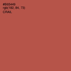 #B65449 - Crail Color Image