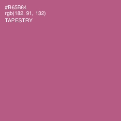 #B65B84 - Tapestry Color Image