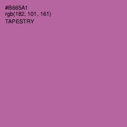 #B665A1 - Tapestry Color Image