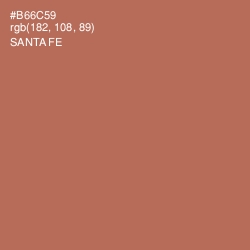 #B66C59 - Santa Fe Color Image