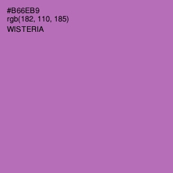 #B66EB9 - Wisteria Color Image