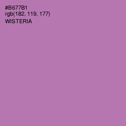 #B677B1 - Wisteria Color Image