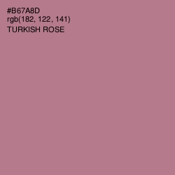 #B67A8D - Turkish Rose Color Image