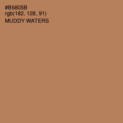 #B6805B - Muddy Waters Color Image