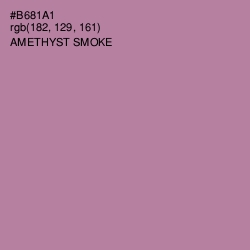 #B681A1 - Amethyst Smoke Color Image