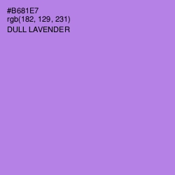 #B681E7 - Dull Lavender Color Image