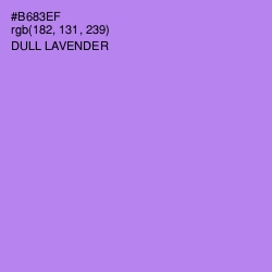 #B683EF - Dull Lavender Color Image