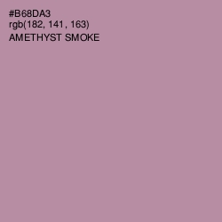 #B68DA3 - Amethyst Smoke Color Image