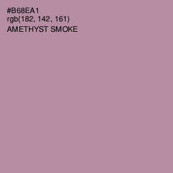 #B68EA1 - Amethyst Smoke Color Image