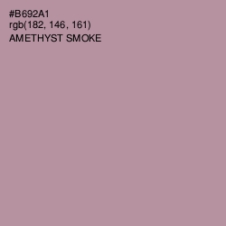 #B692A1 - Amethyst Smoke Color Image