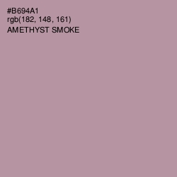 #B694A1 - Amethyst Smoke Color Image