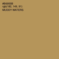 #B6955B - Muddy Waters Color Image