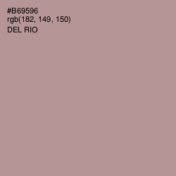 #B69596 - Del Rio Color Image