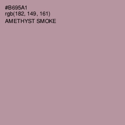 #B695A1 - Amethyst Smoke Color Image