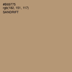 #B69775 - Sandrift Color Image