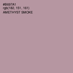 #B697A1 - Amethyst Smoke Color Image