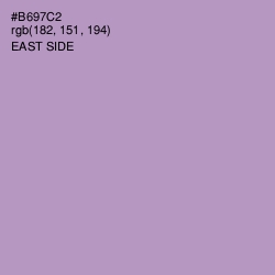 #B697C2 - East Side Color Image