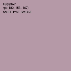 #B699A7 - Amethyst Smoke Color Image