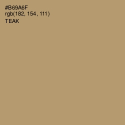 #B69A6F - Teak Color Image