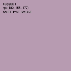 #B69BB1 - Amethyst Smoke Color Image