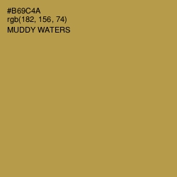 #B69C4A - Muddy Waters Color Image