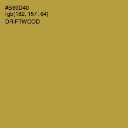 #B69D40 - Driftwood Color Image