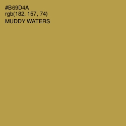 #B69D4A - Muddy Waters Color Image