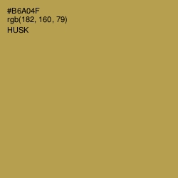 #B6A04F - Husk Color Image