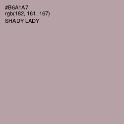 #B6A1A7 - Shady Lady Color Image
