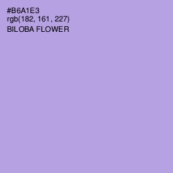 #B6A1E3 - Biloba Flower Color Image
