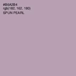#B6A2B4 - Spun Pearl Color Image