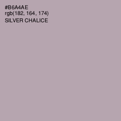 #B6A4AE - Silver Chalice Color Image