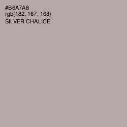 #B6A7A8 - Silver Chalice Color Image