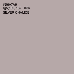 #B6A7A9 - Silver Chalice Color Image