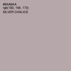 #B6A8AA - Silver Chalice Color Image