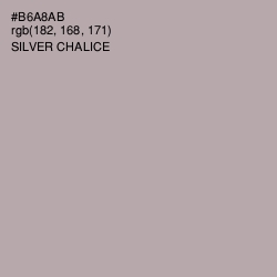 #B6A8AB - Silver Chalice Color Image
