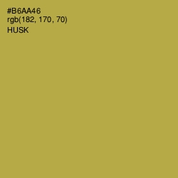 #B6AA46 - Husk Color Image