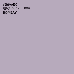 #B6AABC - Bombay Color Image