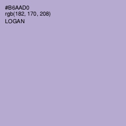 #B6AAD0 - Logan Color Image