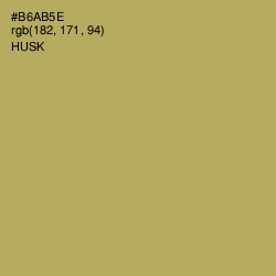 #B6AB5E - Husk Color Image
