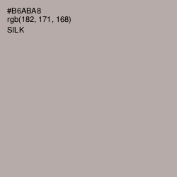 #B6ABA8 - Silk Color Image