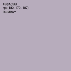 #B6ACBB - Bombay Color Image