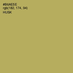 #B6AE5E - Husk Color Image
