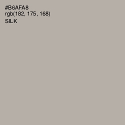 #B6AFA8 - Silk Color Image