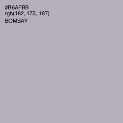 #B6AFBB - Bombay Color Image