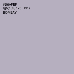 #B6AFBF - Bombay Color Image