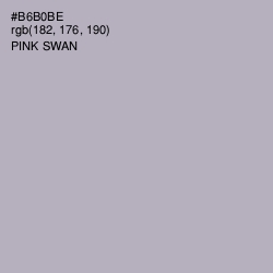 #B6B0BE - Pink Swan Color Image